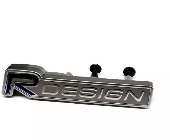 VOLVO C30 Front Radiator Grille Emblem Logo R DESIGN 31290403 NEW GENUINE