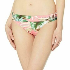 La Blanca Women's Shirred Band Hipster Bikini Swimsuit Bottom Size 12