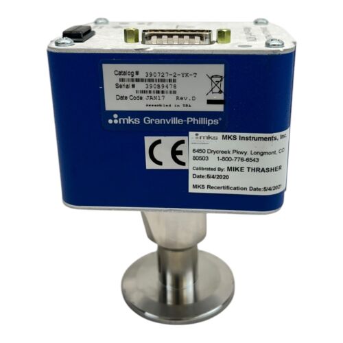 MKS GRANVILLE-PHILLIPS MICRO-ION ATM 390727-2-YK-T VACUUM GAUGE