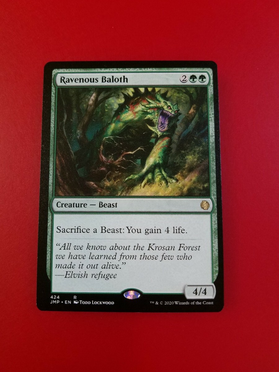 1x Ravenous Baloth | Jumpstart | MTG Magic Cards | eBay