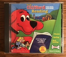 Clifford The Big Red Dog Reading Scholastic PC 2000 CD ROM Phonics Spelling ELAR