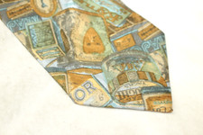 LA VIA DELLA SETA Silk tie Made in Italy F65058