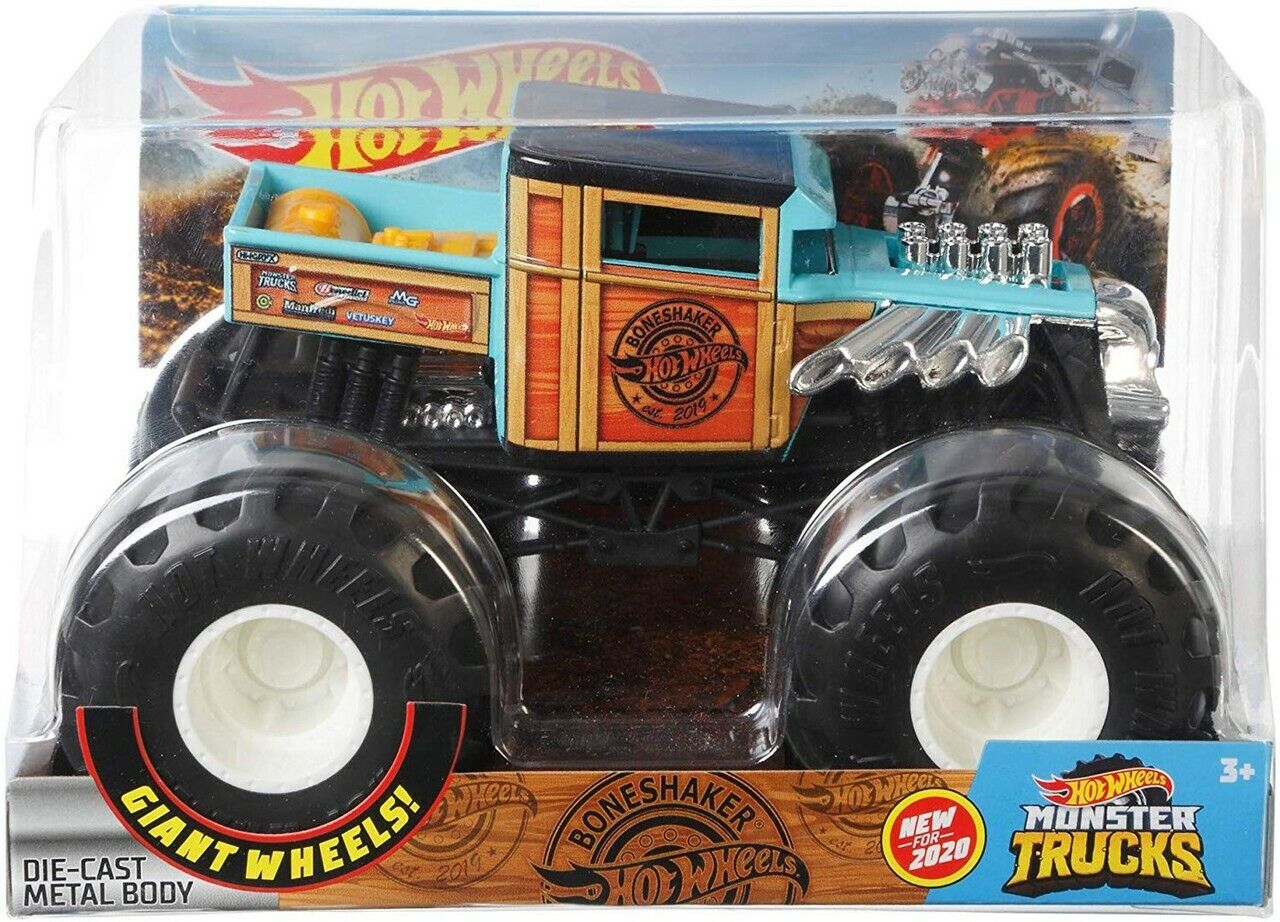 Hot Wheels Monster Trucks Boneshaker – StockCalifornia