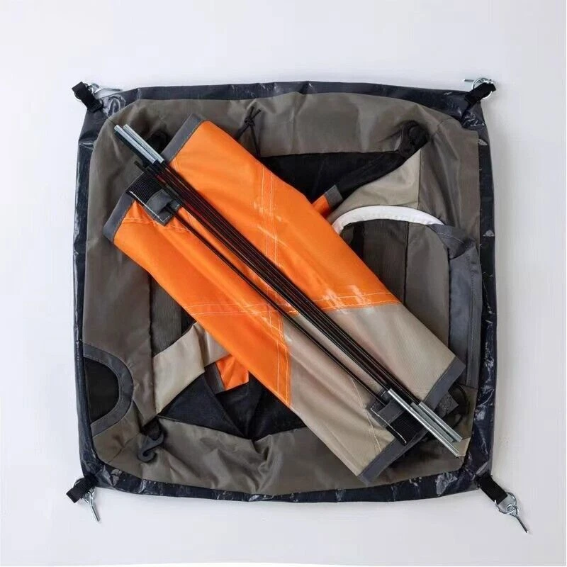 1/6 Scale Orange Tent Miniature Camping Equipment Model For 12" Figure Body Prop - Image 2 of 4