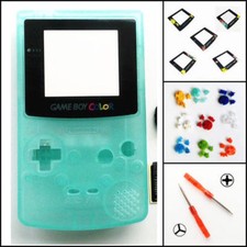 Nintendo Game Boy Color GBC Replacement Housing Shell Glow in the Dark BUTTONS 