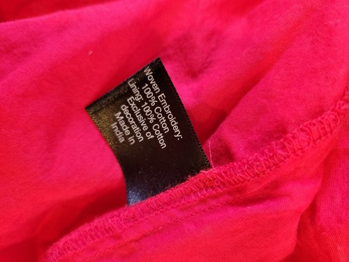 Womens Lane Bryant Red Sleeveless Embroidered Layer Top/tank size 18 EUC - Picture 6 of 8