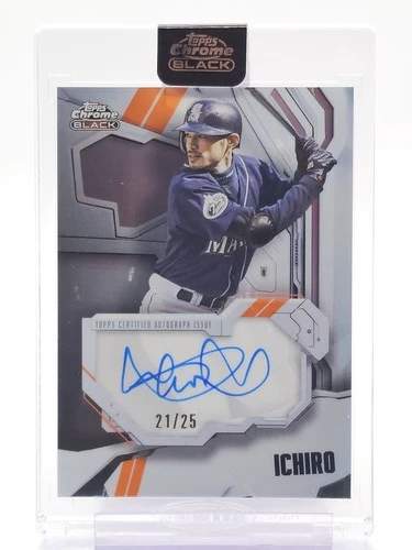 2026 Topps Chrome Black Ichiro Ivory Autographs (RAW)