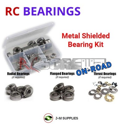 RCScrewZ Metal Shielded Bearings asc178b for Associated DC10 1/10 (30135) | KIT