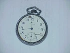 Vintage Waltham 17 Jewels Wind Up Mens Pocket Watch That Needs Repair