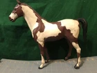 Vintage Marx Storm Cloud Pinto Spotted Horse 2071 White Brown Johnny West