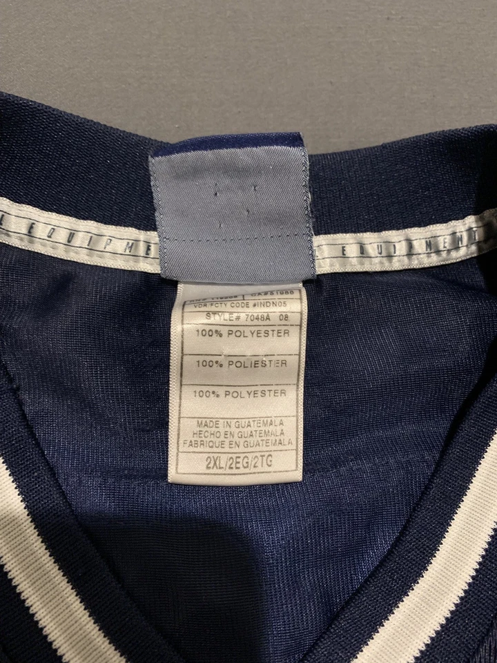 Camiseta deportiva vintage Reebok Dallas Cowboys Romo #9 para hombre 2XL 54 azul cosida Foto 4 de 4