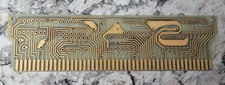 1x Rare Vintage Retro Mainframe Univac 205 Proto Gold Finger Board Module 1970s