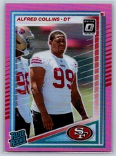 2025 Donruss #355 Alfred Collins Optic Rated Rookies Preview Pink