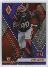 2023 Panini Phoenix Rookies Purple 86/125 Myles Murphy #153 0w3