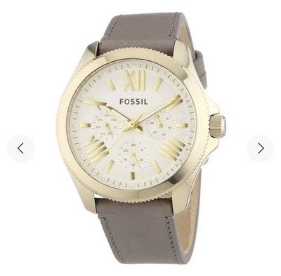 Fossil AM4529 Leather Grey Chronograph Watch
