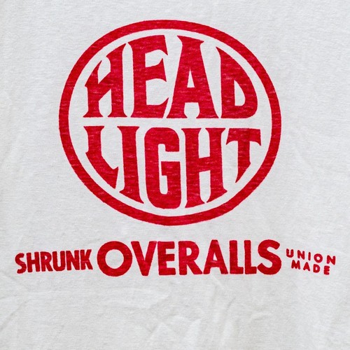 HEADLIGHT T-Shirt XL Size 42 White Print Tee - Picture 4 of 7