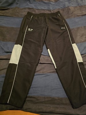 $100...Puma BMW MMS SDS 2.0 size XL  Mesh Lined Woven Badge Pants Black/White.