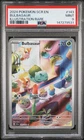 Pokemon Bulbasaur 143/142 Sv07 Stellar Crown #143 Illustration Rare MINT PSA 9