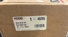 RIDGID BC510 (40205) Top Screw Bench Chain Vise, 1/8" to 5" Capacity
