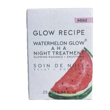 GLOW RECIPEWatermelon Glow AHA Night Treatment, 25ml / 0.84oz Travel Size