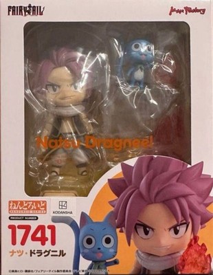 Nendoroid Fairy Tail Natsu Dragneel Figur #1741 Good Smile Company ungeöffnet