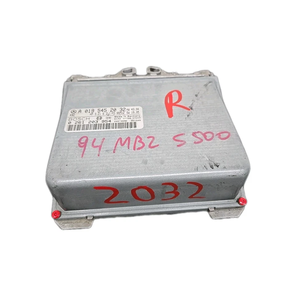 Mercedes-Benz R129 SL320 S320 1996 A0195452032 módulo de control del motor ecu ecm OEM Foto 2 de 4