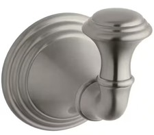 Kholer Devonshire Robe Hook - Vibrant Brushed Nickel; 10555-BN; Open Box, New 