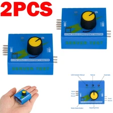 2PCS Adjustment Steering Gear Tester CCPM 3-Mode ESC Servo Motor RC Helicopter