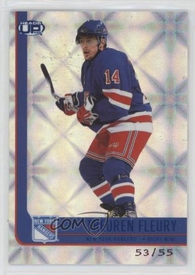 2001-02 Pacific Heads Up Blue 53/55 Theoren Fleury #63 3w3