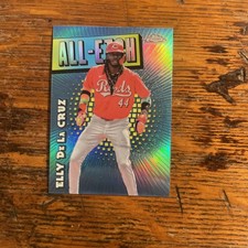 2025 Topps Chrome Logofractor Edition - All-Etch Elly De La Cruz #CAE-4