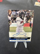 2022 Pro Set Draft Rookie Auto Jaquarii Roberson Cowboys
