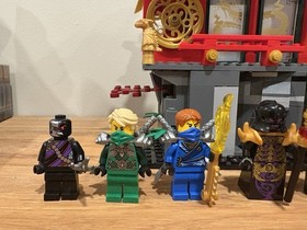 LEGO 70728 BATTLE FOR NINJAGO CITY 98% COMPLETE PLUS RARE JAY :READ DESCRIPTION