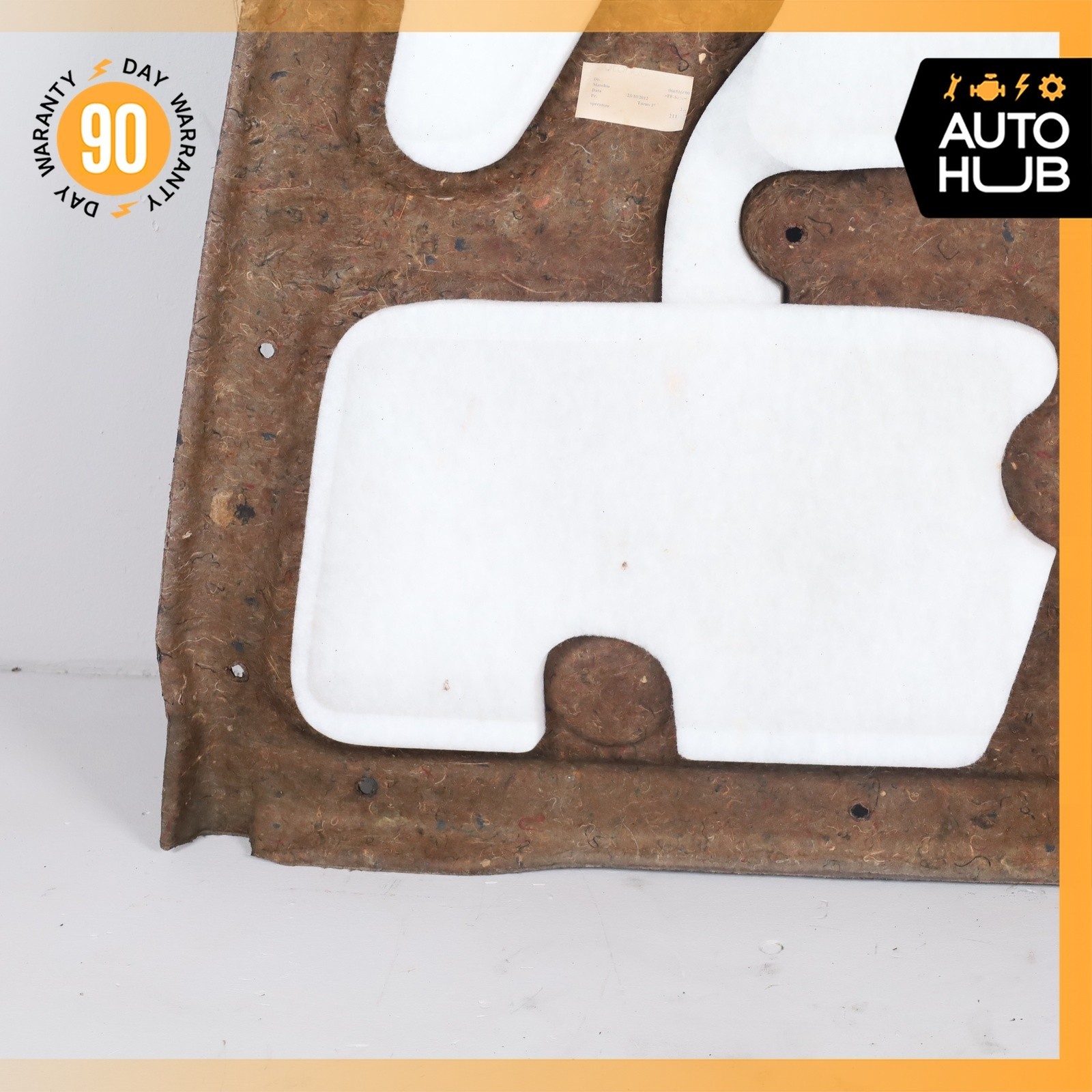 03-13 Maserati Quattroporte M139 Hood Insulation Cover Panel OEM 51k