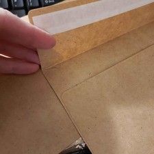 100 Pack 4.25x6.25in Brown Kraft Envelopes Self Seal for 4x6 Cards Photos USANew