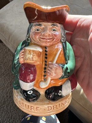 Royal Dalton Honest Measure Drink Pottery  4.5 Antique Vintage Collectible Vgc