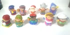 Lot of 10 Fisher Price Little People Characters All Different VTG Toys Ethnic