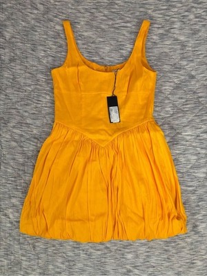 NWT Gianni Bini Sedona Sleeveless Linen Mini Dress Sz 8 | Gianni Bini Dress -