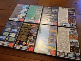 Joblot 8x SEGA Saturn Games - Sonic R - 3D - Sky Target - Panzer Dragoon & more!