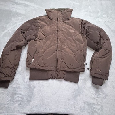 The North Face AR4L Bomber Style Down Fill Puffer Jacket 600 Prodigy Rare NOHOOD