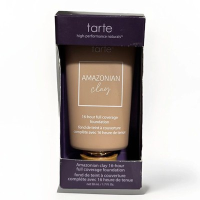 Tarte Amazonian Clay 16 Hour Full Coverage Foundation ~ 42N TAN NEUTRAL ~ SEALED