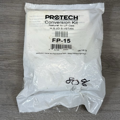 #ad Protech FP 15 Natural to LP Gas Conversion Kit $33.96