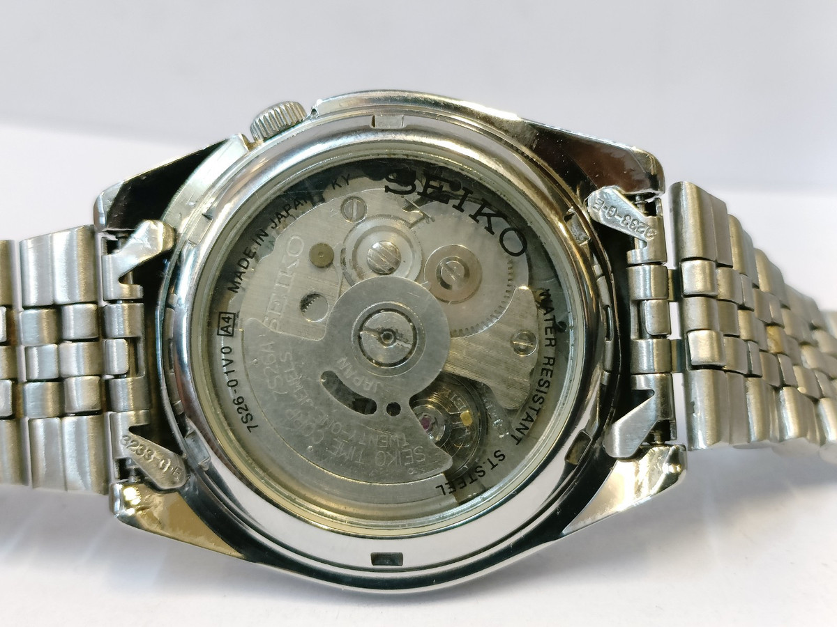 SEIKO SEIKO5 7S26-01V0稼働良品 VINTAGE SEIKO 5 21J AUTOMATIC 7S26-01V0 JAPAN MEN'S WORKING