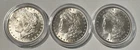 New ListingUS Silver Coins, Lot Of 3, 1888 Morgan Silver Dollars, UC Condition
