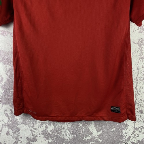 Vintage Nike Portugal FC Soccer Jersey 2010-11 Home Football Shirt Red Size M - Picture 4 of 9