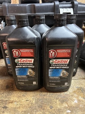 5pk. Castrol TRANSMAX MULTI VEHICLE TRANSMISSION FLUID 1qt. Each. 5 QUARTS TOTAL