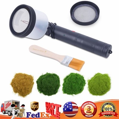 Flocking Machine Static Grass Applicator Scenic Modelling Handheld Flocking Kit
