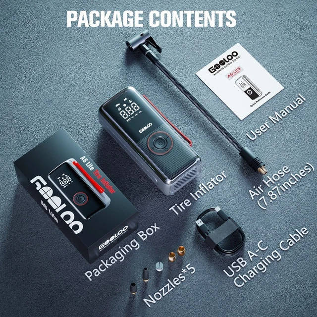 GOOLOO A6 Lite Tire Inflator