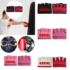 Guanti boxe karate mezzo di guanti traspiranti per l'allenamento taekwondo