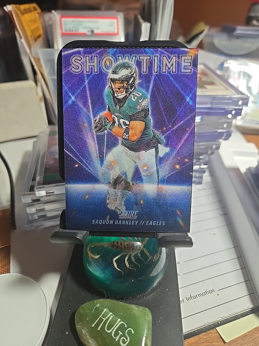 Saquon Barkley 2025 Score - Showtime SSP Case Hit HOT 🔥 🔥!!
