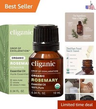 Organic Rosemary Essential Oil, 100 Pure Natural, for Hair, Skin, Aromathera...